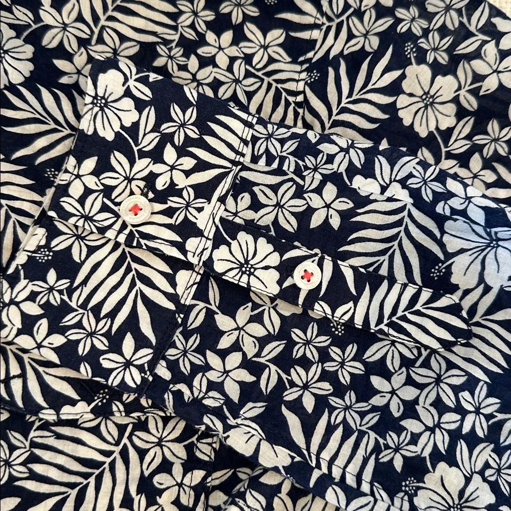 Tommy Bahama long sleeved cotton blouse - Picture 5 of 5